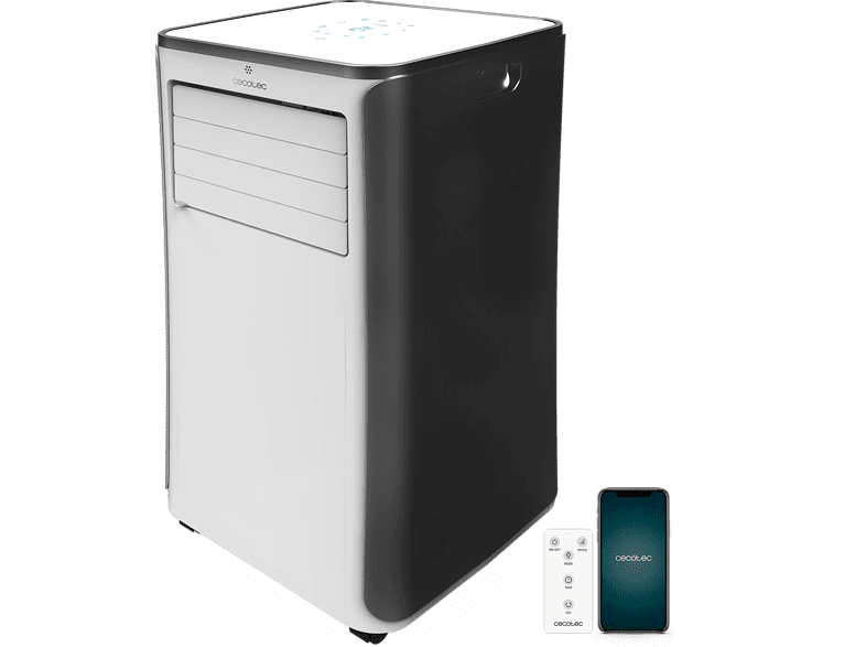 Cecotec ForceClima 9500 Soundless Heating Connected 2268 fg/h Bomba de calor 5 modos 3 veloc Mando Wi-Fi Blanco