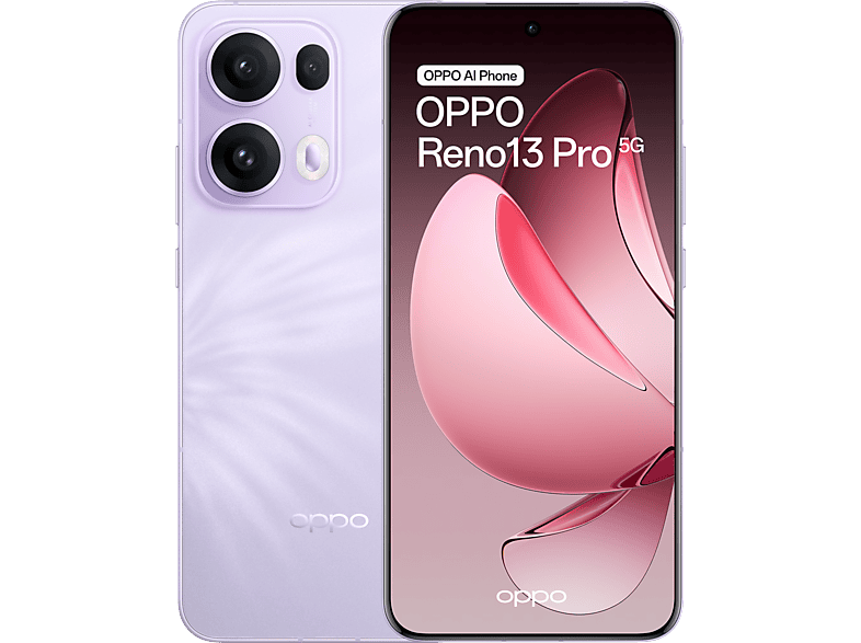 OPPO Reno13 Pro Plume Purple 512 GB 12 GB RAM 6.83 1.5K MediaTek Dimensity 8350 5800 mAh