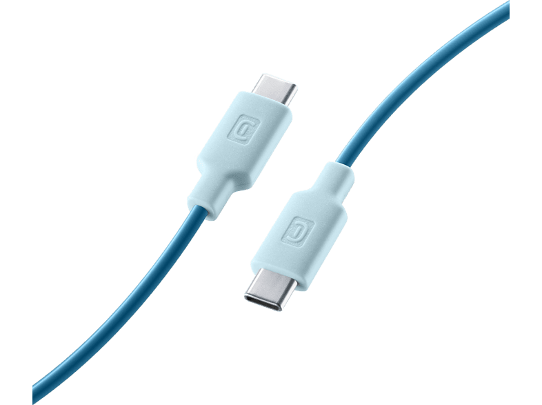 CellularLine  Stylecolor Conector USB - C to USB-C 1 m Azul