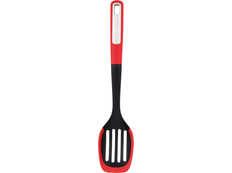 Bergner BG-38871-RD Mars Cuchara Ranudara 34 cm Nylon Rojo/Negro