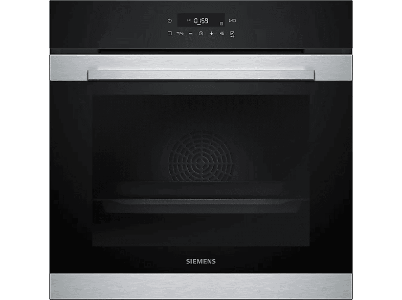 Siemens HB372ABS0 IQ300 Multifunción Pirolítico 71 l PerfectCooking 3D Display LED Touch 60cm Negro