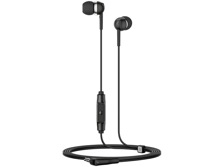 Sennheiser CX 80S Con cable 119 dB Cable de 1.2 m Micrófono Negro