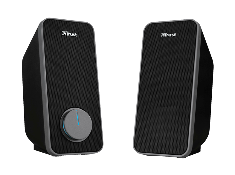 Trust ARYS 2.0 28W Alimentación USB Jack 3.5 mm Negro