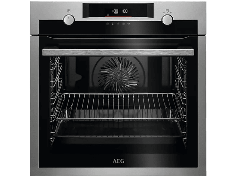 AEG BPE53516XM Multifunción Pirolítico 71 l Anillo térmico 60 cm Inox Antihuellas