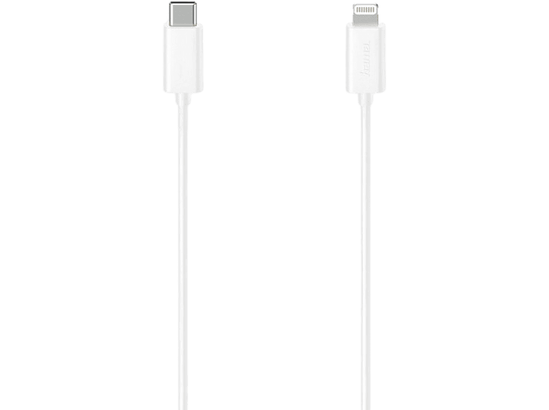 Hama 00200645 De conector Lightning a USB-C 1.5 m 480 mbps Blanco