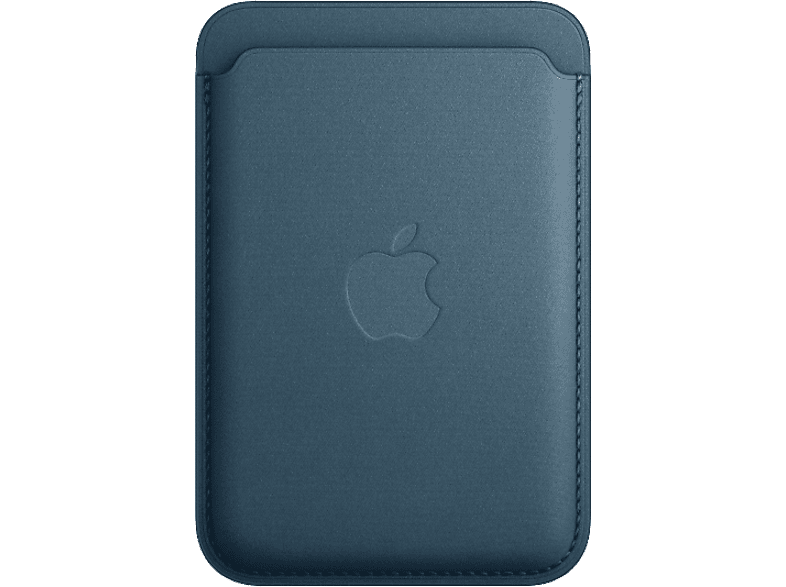 APPLE Cartera de trenzado fino con MagSafe para el iPhone Azul pacífico