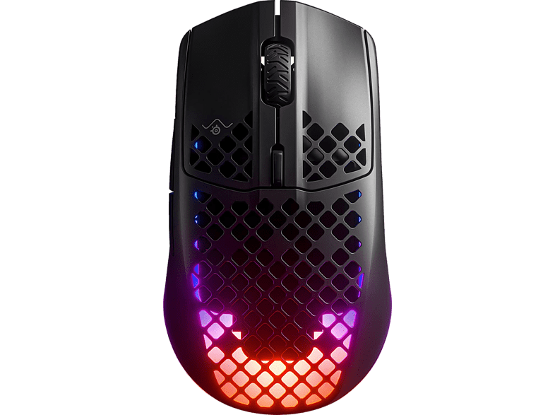Steel Series Aerox 3 Wireless Onyx 2022 Inalámbrico Resistente agua Negro