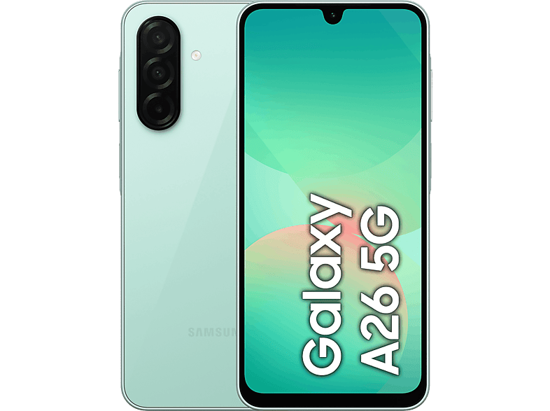 Samsung Galaxy A26 5G Menta 128 GB 6 GB RAM  6.7 FHD+ Super AMOLED Samsung Exynos 1380 5000 mAh Android 15