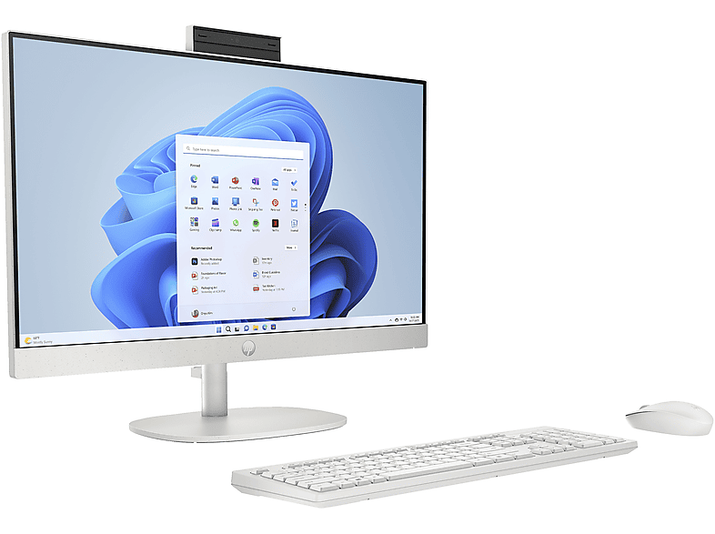 HP 27-cr1008ns Full HD Intel® Core™ Ultra 5-125U 16GB RAM 512GB SSD Gráficos Intel® UHD Windows 11 H Blanco