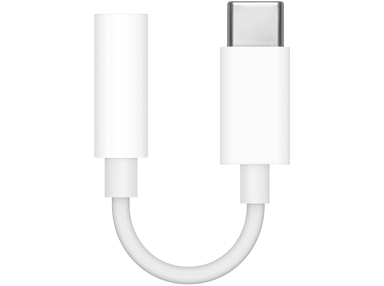 Apple Adaptador de USB-C a toma para auriculares de 3,5 mm Blanco