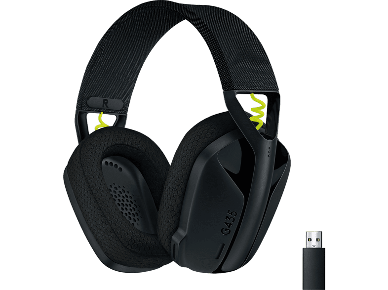 Logitech G G435 Inalámbricos Diadema Bluetooth 83.1 dB 18 h Micrófono Negro