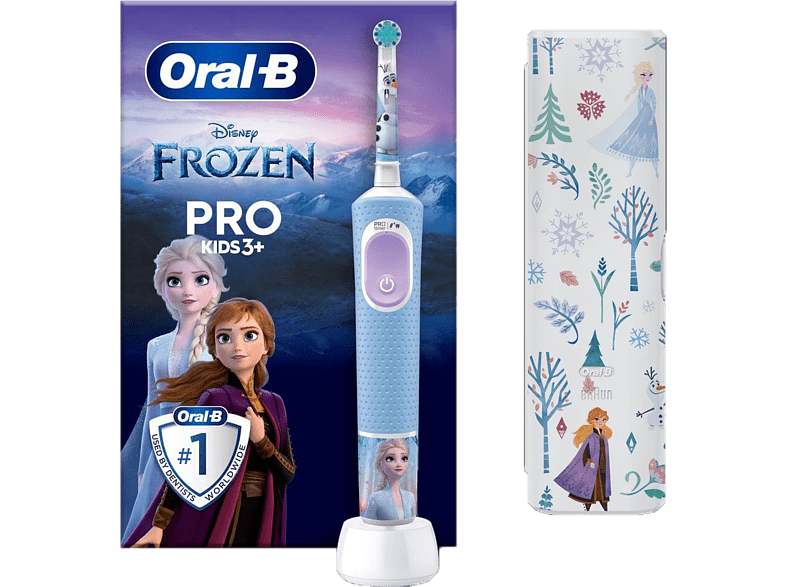 Oral-B Pro Kids Frozen 2 modos Estuche de viaje Diseñado Por Braun