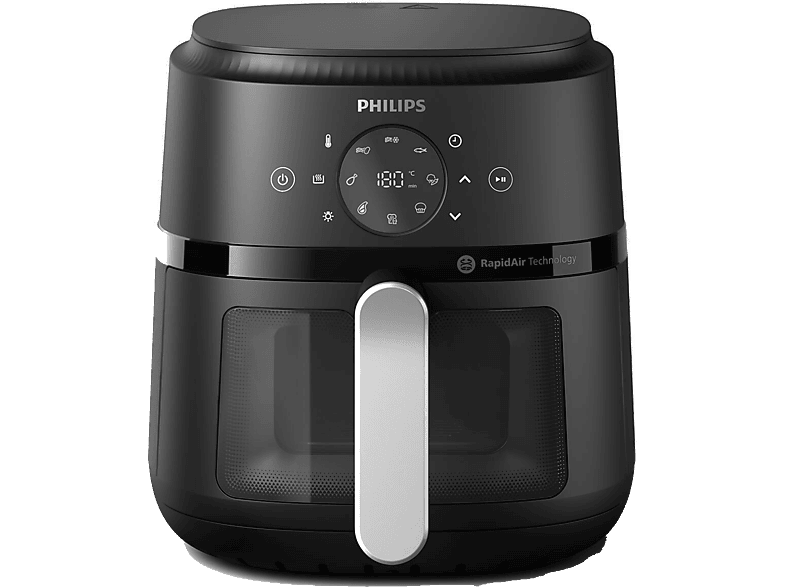 Philips AirFryer  NA221/00 4.2 L 1500 W  9 Programas Tecnología Rapid Air Negro Plata