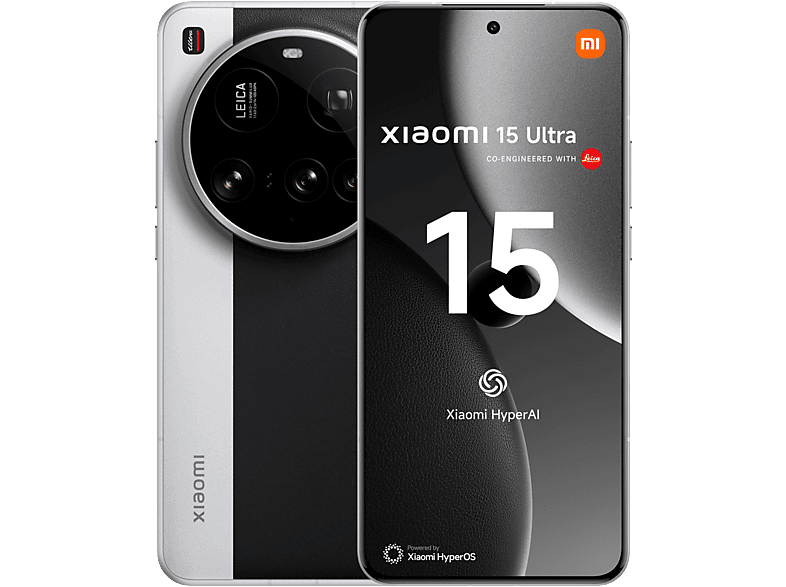 Xiaomi 15 Ultra Plata Cromada 512GB 16GB RAM 6.73 AMOLED WQHD+ Snapdragon® 8 Elite 5410 mAh