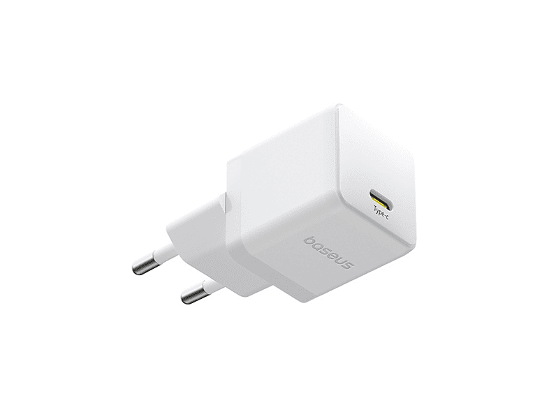 Baseus PALM 30W Kit con cable 60W y 100 cm Carga ultrarrápida Control de temperatura Universal Blanco
