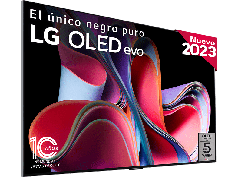 LG OLED65G36LA UHD 4K Inteligente α9 4K Gen6 Smart TV DVB-T2 Plata satinado