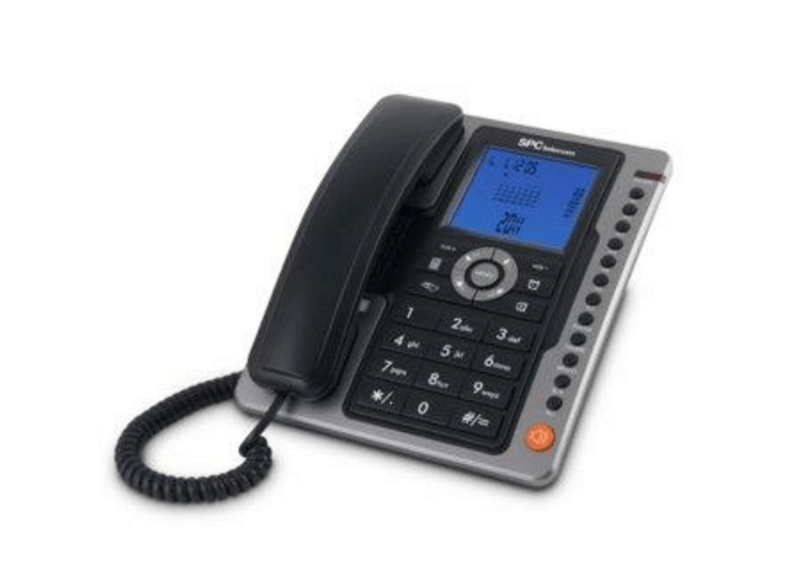 SPC 3604N Manos libres Pantalla iluminada Negro