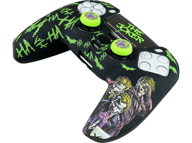 FR-TEC PS5 Combo Pack  DC Joker JOK0001 Stickers Licencia oficial Batman Evita la Sensación  de Manos Sudorosas Multicolor