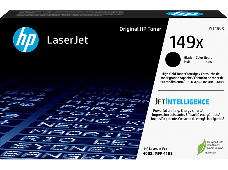 Cartucho de tóner- HP LaserJet 149X Alta capacidad Negro