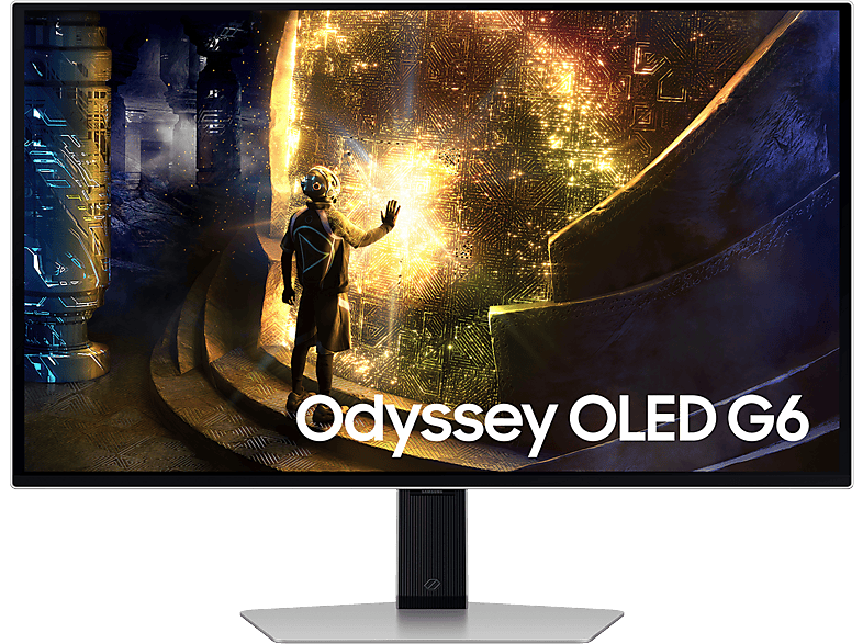Samsung Odyssey G6 LS27DG610SUXEN 27 WQHD 240 Hz 0.03 ms OLED FreeSync Premium Pro Ajustable altura Plata