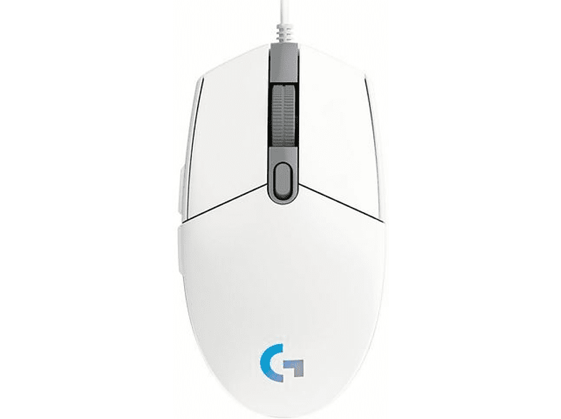 Logitech G203 Lightsync 2da Gen 8000DPI Cable RGB Blanco
