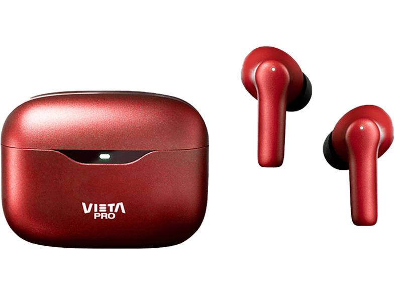 Vieta Pro Mute 2 ANC-35db Dual Pairing Voice Assistant 22 hs Rojo