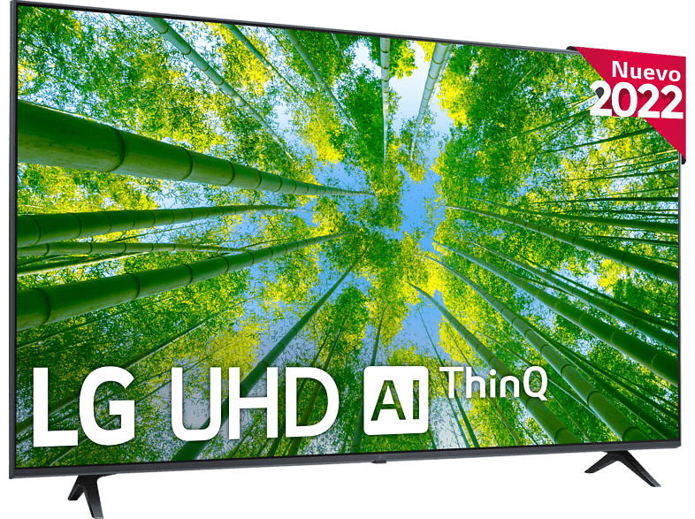 LG 65UQ80009LB UHD 4K α5 Gen5 AI Processor 4K Smart TV DVB-T2 (H.265) Negro