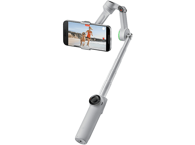 Insta360 Flow 2 Pro 10h Autonomía Estabilización de 3 ejes Deep track 4.0 impulsado por IA Gris