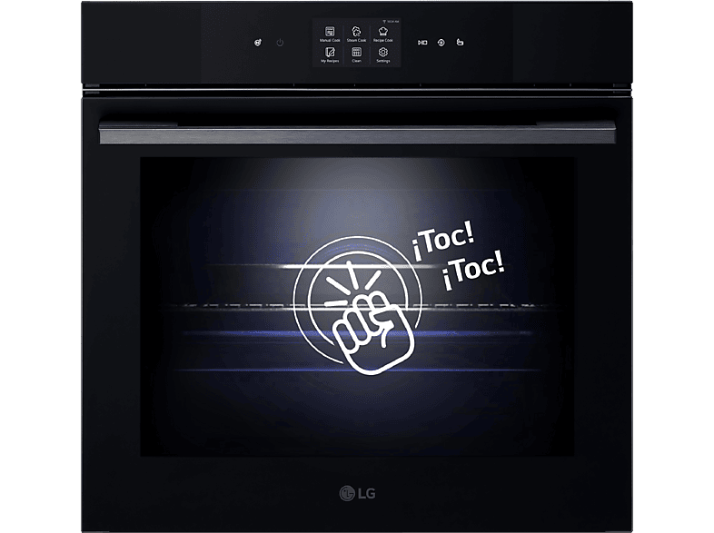 LG WS9D7672WM Multifunción Pirolítico 76 l 59.2 cm Cristal negro mate