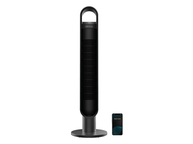 Cecotec EnergySilence 9190 SkyLine Ionic Connected 60W Torre 40 Wi-Fi Ionizador 4 velocidades 3 modos 12h Negro
