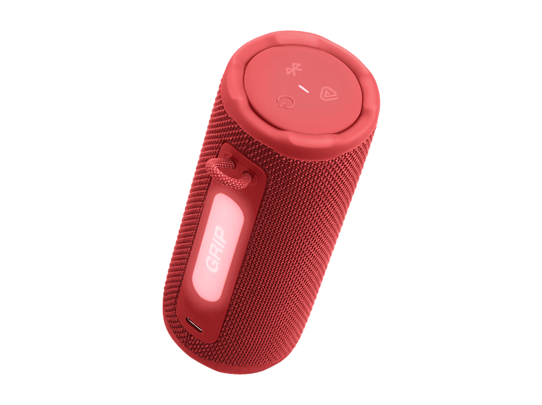 JBL Grip 16 W Potencia Bluetooth 14 h Autonomía Resistencia agua e intemperie IP68 Rojo