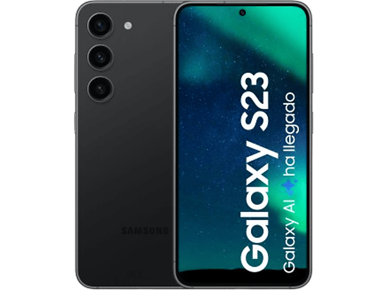 Samsung Galaxy S23 5G Phantom Black 256GB 8GB RAM 6.1 FHD+ Qualcomm Snapdragon 3900mAh Android 13