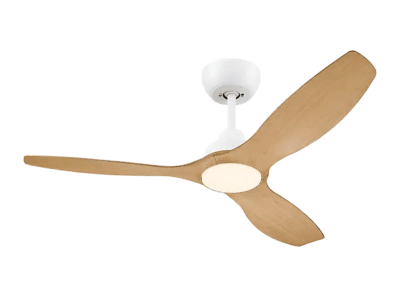 Philips Olas 59 W 6 Velocidades 132 cm 2650 lúmenes regulables Mando a distancia Blanco/Madera