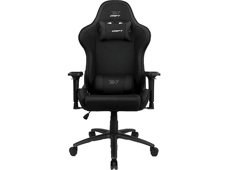 Drift gaming DR110 Tela Reposabrazos 4D Alta transpiración Hasta 150 kg Negro