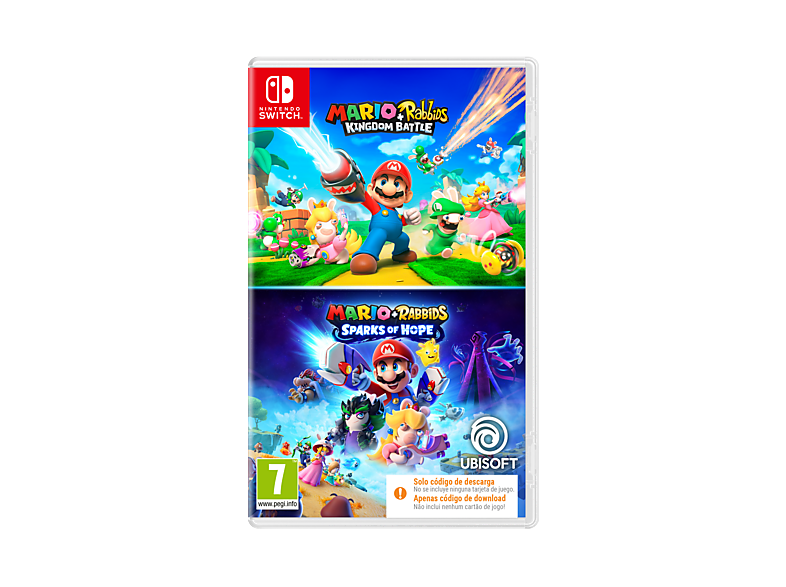 Nintendo Switch Mario & Rabbids Double Pack (Código de descarga)