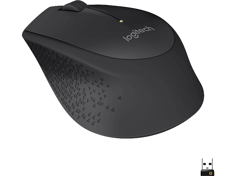 Logitech M280 1000 ppp USB Pilas hasta 18 meses Multisistema operativo Ahorro de energía automático Negro