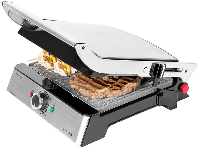 Cecotec ROCK'NGRILL PRO 2000W Antiadherente Temperatura regulable Placas reversibles
