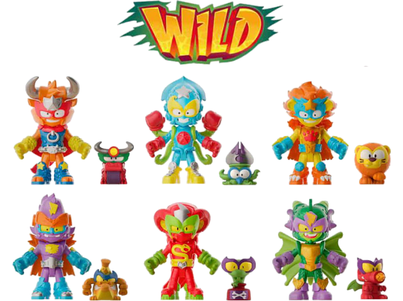 Sherwood Superthings Wild Kids Figura aleatoria Multicolor