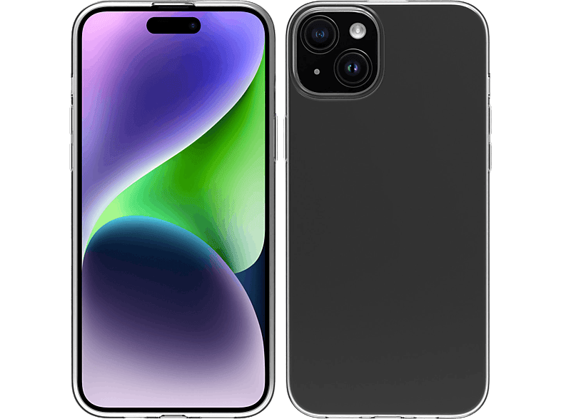 Muvit for Change Para iPhone 15 Plus Materiales reciclables Transparente