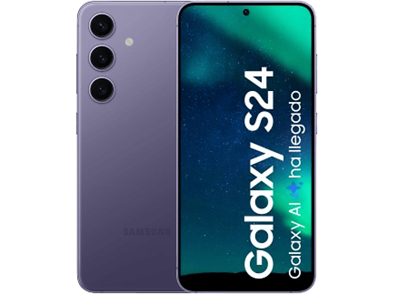 Samsung Galaxy S24 Cobalt Violet 256GB 8GB RAM 6.2 FHD+ Exynos 2400 4000 mAh Android 14