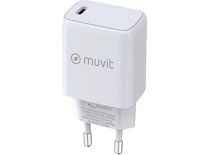 Muvit MCACC0038 Tipo C PD 25W Universal Blanco