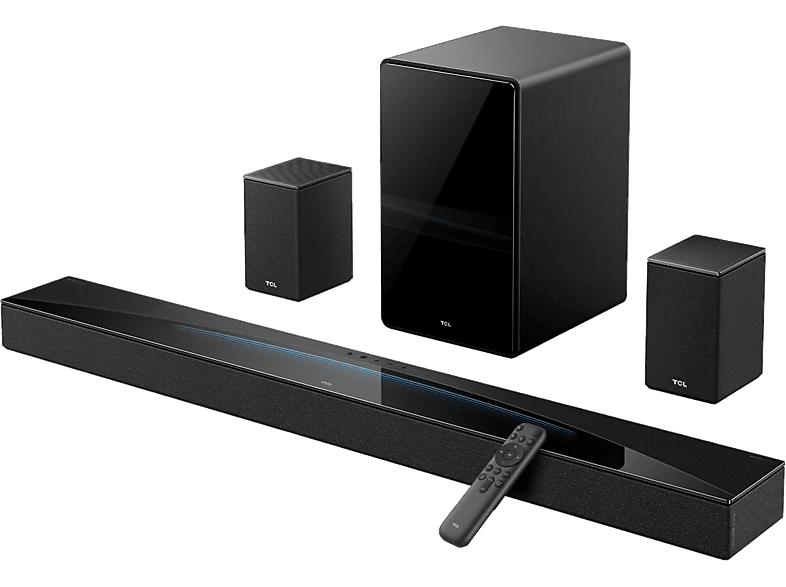 TCL Q85HE Bluetooth Inalámbrico 860W Dolby Atmos Canal 7.1.4 Titanio oscuro