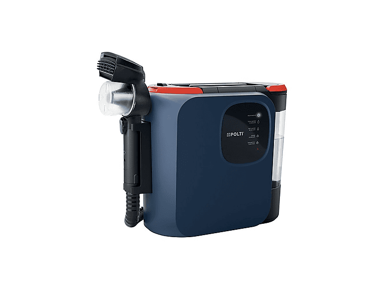 Polti StainOver Pet SC40 2000 W Vapor 4 funciones en 1 Doble depósito Ruedas giratorias Azul