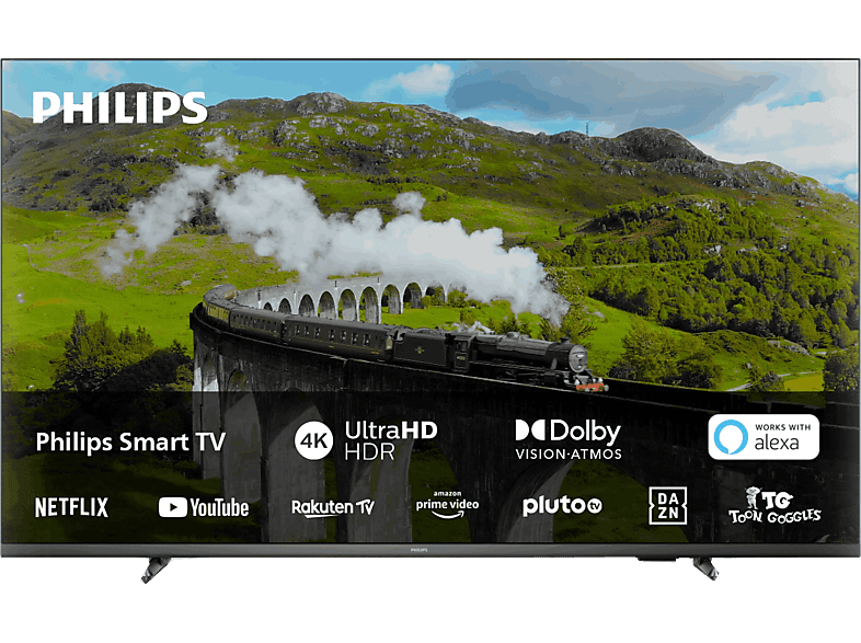 Philips 43PUS7608/12 UHD 4K Dual Core Sonido Dolby Vision y Atmos Negro