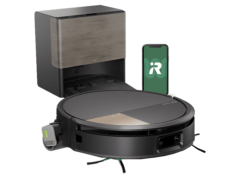 iRobot Roomba® Max 705 Combo con Base AutoWash™ 180 min 4 Modos de Limpieza Evita Obstáculos Negro