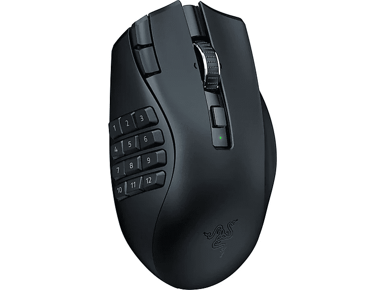 Razer Naga V2 Hyperspeed Inalámbrico 30000 DPI 21 controles programables Hasta 250 h Negro