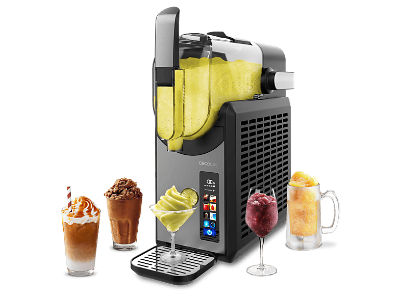 Cecotec Twist&Ice 2600 220 W Capacidad 2.6L Panel control táctil 6 modos Diseño compacto Boquilla antigoteo Negro