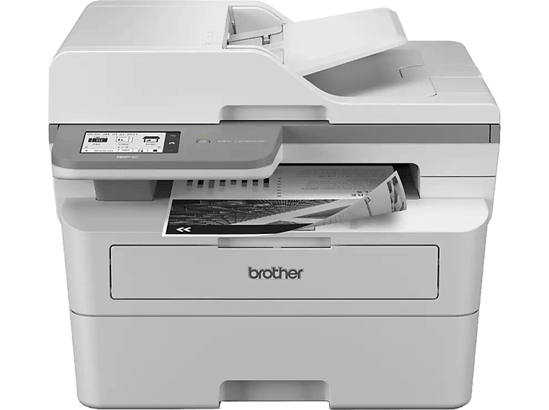 Brother MFC-L2960DW Láser 34 ppm WiFi Impresión Copia Escaneado Fax A4 256MB Pantalla LCD táctil Blanco
