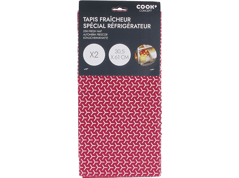 CMP Paris KB5890 30,5x61 cm 2 Alfombrillas Para frutas y verduras Color surtido (aleatorio)