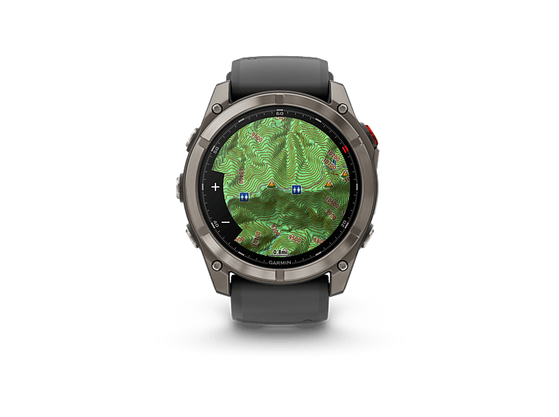 Garmin FĒNIX® 8 PRO 51mm AMOLED Correa de Silicona Cristal de Zafiro Buceo Certificado Negro